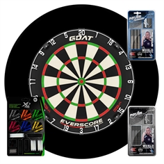 GOAT Everscore dartpaket (svart)