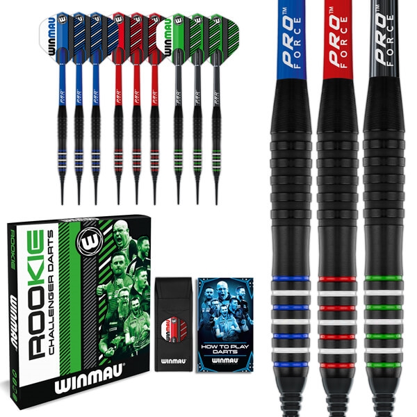 Winmau Rookie Brass 18 gram Darts Soft (3 set)