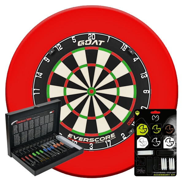 GOAT Everscore dartpaket (röd)