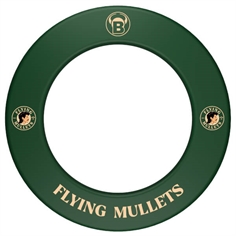 Skyddsringen Flying Mullet med Bull's Logo (Grön)