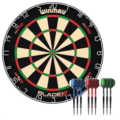 Winmau Blade 6 Dual Core inkl. 3 set pil