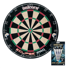 Unicorn Eclipse Pro med Striker Tungsten Dart
