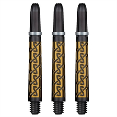 Koi Carbon Helioknot, Guld/Svart medium