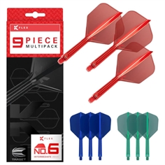 Target K-Flex Flights No. 6 - Intermediate (3 set)