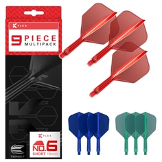 Target K-Flex Flights No. 6 - Kort (3 set)